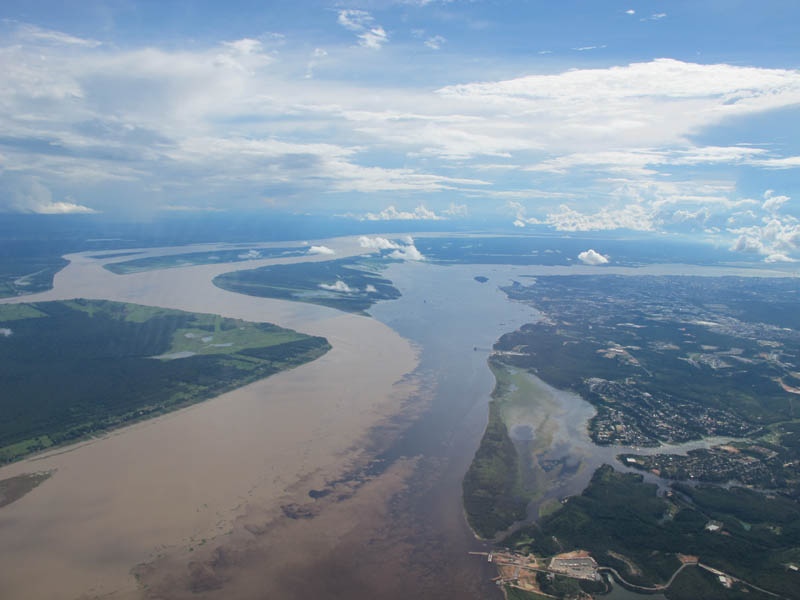   Rio Negro  Rio Solimoes