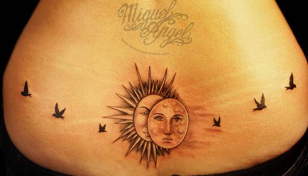 Moon Tattoos (5)